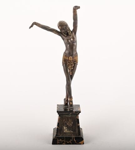 Demeter H. CHIPARUS (1886 - 1947)
Danzatrice egizi