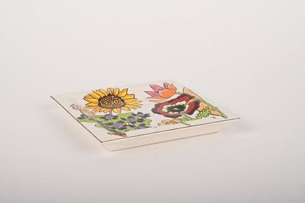 LONGWY "Bucolique" 
Grande vaso decorativo in maio