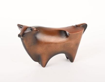 SOTARO SAEGUSA (1911-2006) - GIAPPONE.
Toro in met