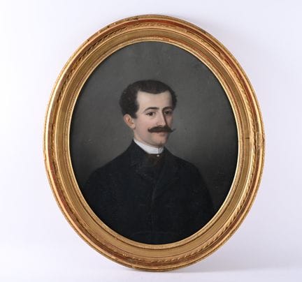 L. DE RIANCEY (siglo XIX) 
Retrato del duque de NO
