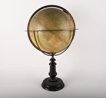 Charles PERIGOT (1828-1885)
Globo terrestre in car