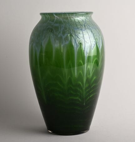 Attribuito a LOETZ. Vaso “Flamarion” in vetro mult