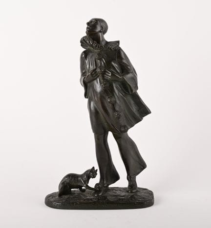 Robert BOUSQUET (1894–1917) 
Pierrot und seine Kat