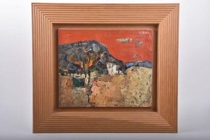 Serge DE TURVILLE (1924-2005)
Cielo rojo
Óleo sobr
