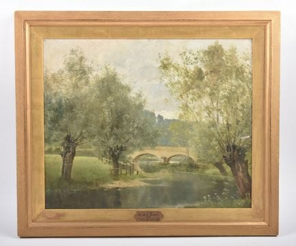Armand GUERY (1850-1912)
Orillas del Armançon, cer