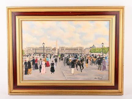 Michel HERMEL (nacido en 1934)
París. Plaza de la 