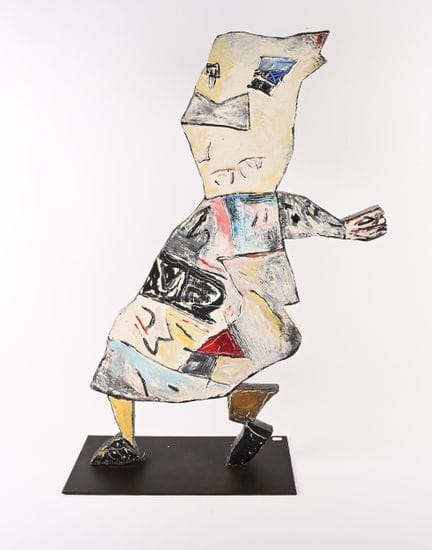 Eliane LARUS (nata nel 1944)
Scultura bifacciale i