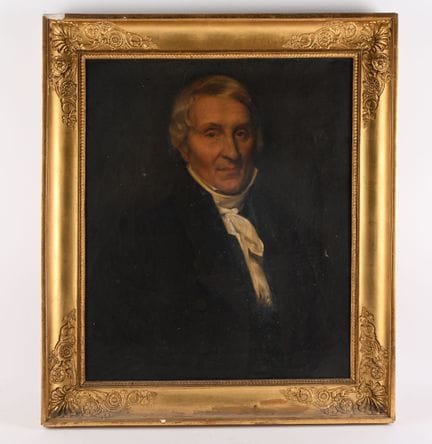 Escuela francesa del siglo XIX
Retrato de hombre c