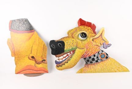 Igor ANDREEV (né en 1952)
Personnage et chien
Deux