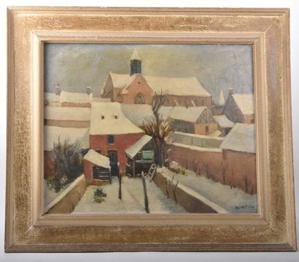Charles KVAPIL (1884-1957)
La iglesia de Pacy-sur-