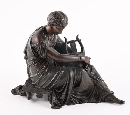 Eugène Antoine AIZELIN (1821–1902)
Sappho.
Bronzes