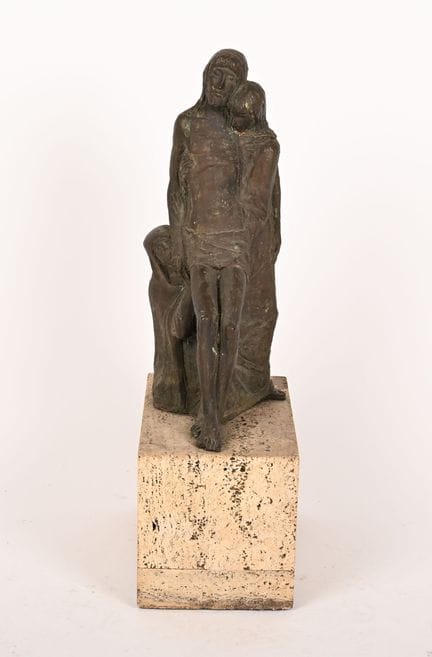 Angelo SABBATANI (20. Jahrhundert)
Pietà aus Bronz