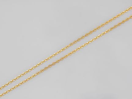 Kette aus 750°/°° Gelbgold (18 K), mit Forçat-Masc