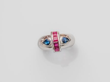 Anillo tipo aro de oro amarillo de 750°/°° (18 qui