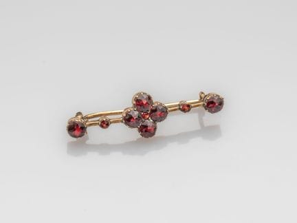 Lot de bijoux en or 750°/°° (18K), comprenant un b