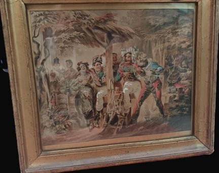 尼古拉斯-图桑-夏尔莱（1792-1845 年）《Militaires à la taverne》，
