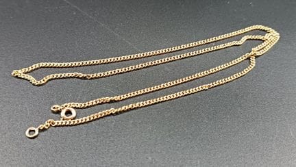 Catena in oro giallo 18 carati 750/°. 8,59 grammi