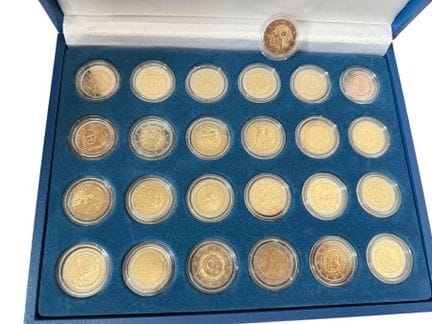 CLUB FRANCESE DELLA MONETA. Collezione di monete c
