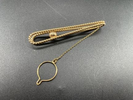 BOUCHERON, spilla da cravatta in oro giallo 18 car