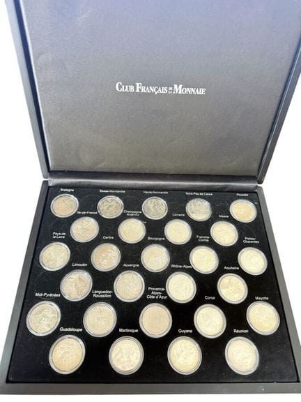 CLUB FRANCESE DELLA MONETA. Collezione "Gli euro d