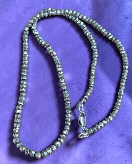 Silver Necklace - 925 - Length: 45 cm, 13.76 g