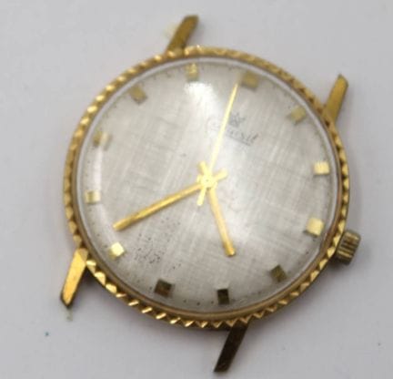 Orologio da polso vintage; raffinato, a carica man