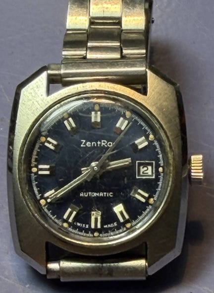 Mechanical DAU "Zentra" Automatic, movement runnin