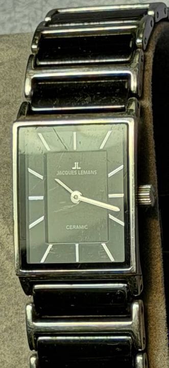 Quartz DAU "Jaques Lemans" Ceramic, movement not t