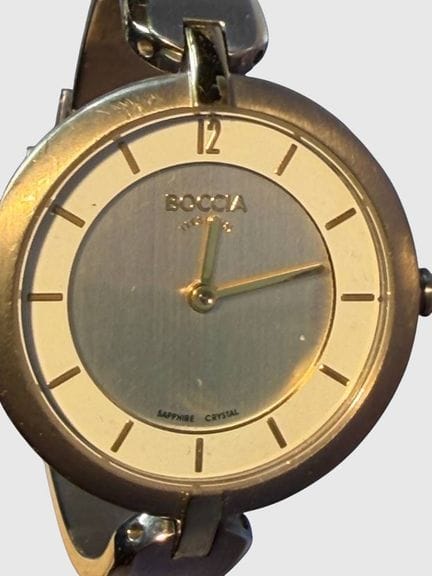 Quartz DAU "Boccia" Titanium, movement works, good