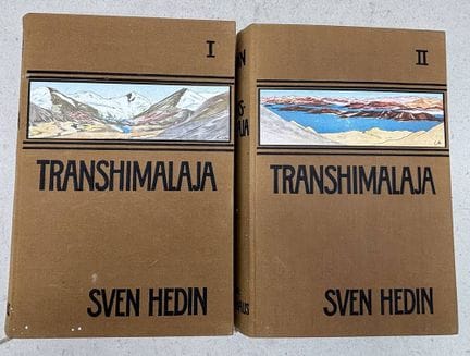 Sven Hedin, *Transhimalaya*, 1908, Brockhaus, firs