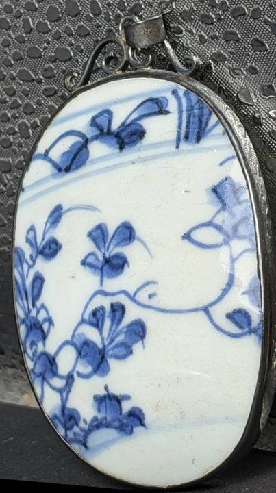 Ciondolo di grandi dimensioni, montatura in argent