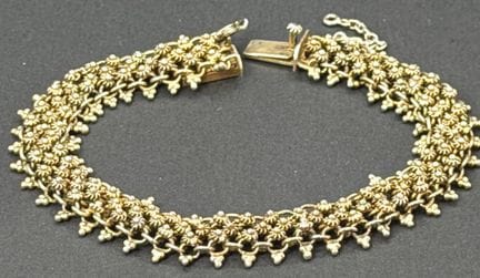 Pulsera de plata (certificada), longitud aprox. 20