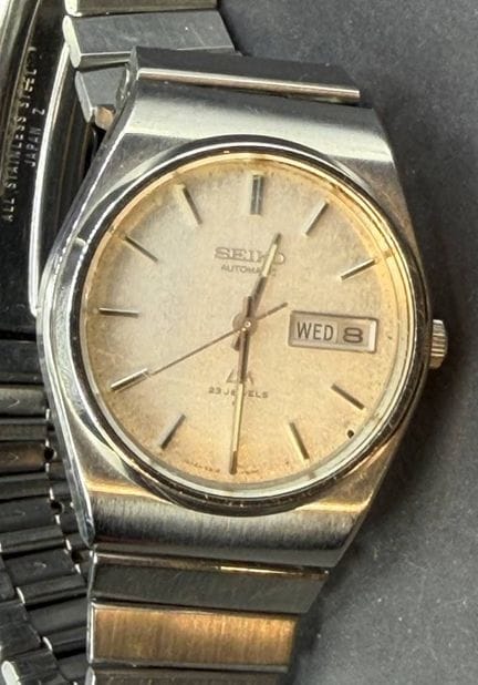 "Seiko" automatico, LM 23 rubini, movimento funzio
