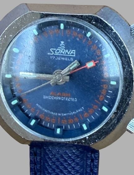 Orologio meccanico HAU "Sorna"    Allarme, Swiss M
