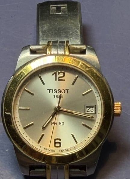 Quartz HAU "Tissot" 1853, PR50, Swiss-made, origin