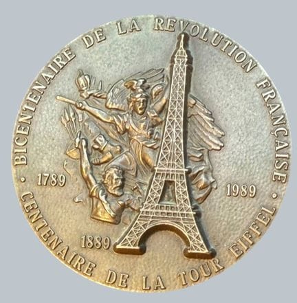 Medaglia di bronzo, 200° anniversario della Rivolu