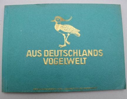 Álbum de recortes, «De la avifauna de Alemania», c