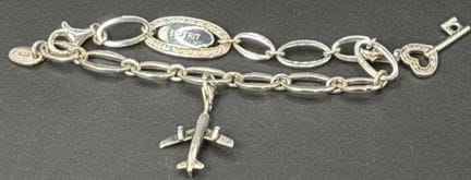 Pulsera «Bettel» de Esprit con 2 colgantes (un avi