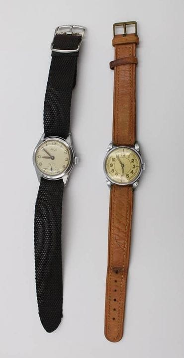 2 orologi da polso vintage, probabilmente degli an