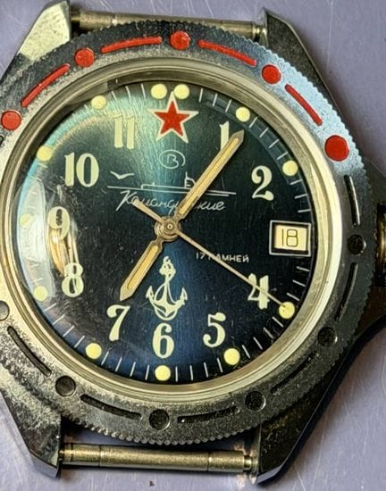 Mechanical Vostok (Wostok) Komandirskie wristwatch