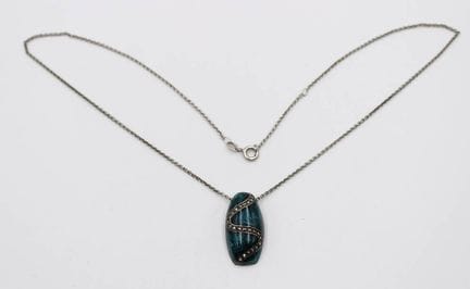 Collana, cosiddetta “Elizabethan Style”, argento s