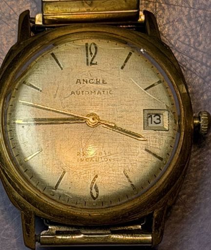 HAU "Ancre" Automatic, 25 jewels, Fixo-Flex strap,
