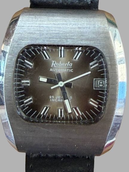 Orologio da polso vintage da uomo Roberta Automati