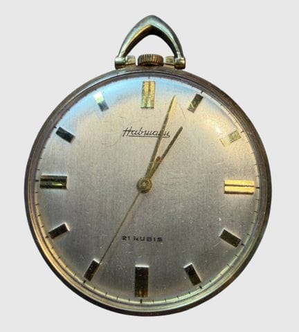 Orologio da tasca meccanico "Habmann", movimento f