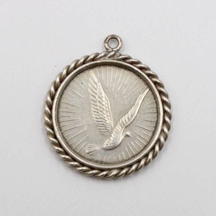 Silver-set medal "Verband Deutscher Brieftaubenzüc