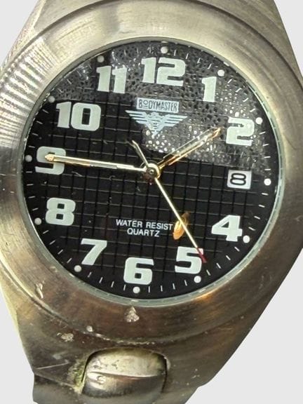 Bodymaster quartz watch, movement works, good cond