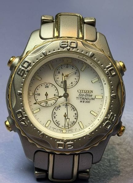 Citizen Eco-Drive Titanium, 0855-H01113, in very g