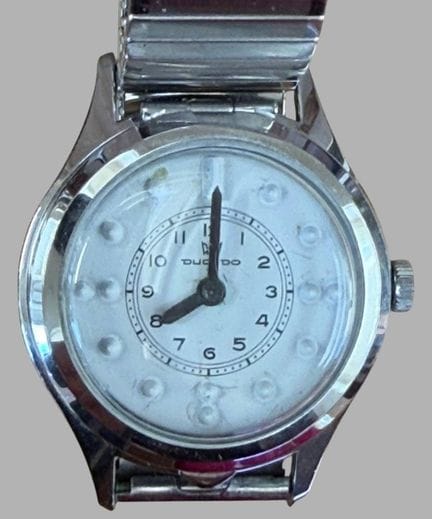 Orologio vintage per non vedenti (orologio da pols