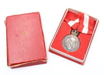 Medaglia danese della Libertà del re Cristiano X, 