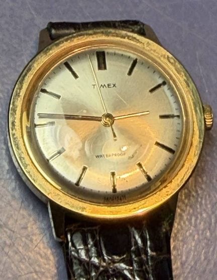 Mechanical HAU "Timex" manual-winding watch, movem